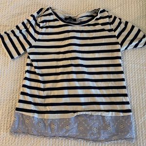 Sanctuary nautical short sleeve top